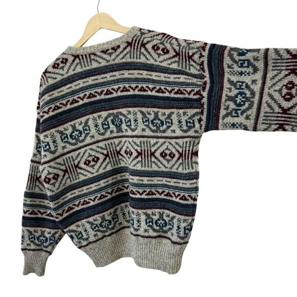 Vintage Cabin Fever X-Large Wool Sweater Pullover USA Made Mens - Picture 11 of 12